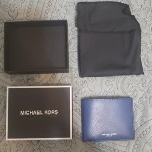 Bifold wallet Michael Kors BLUE
